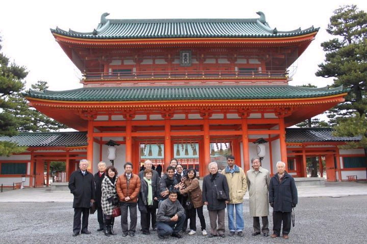 GSE Kyoto sightseeing Heian SHrine Seimon